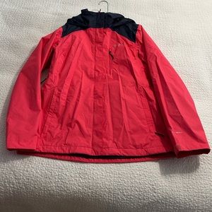 Columbia women’s rain/wind jacket size Large.